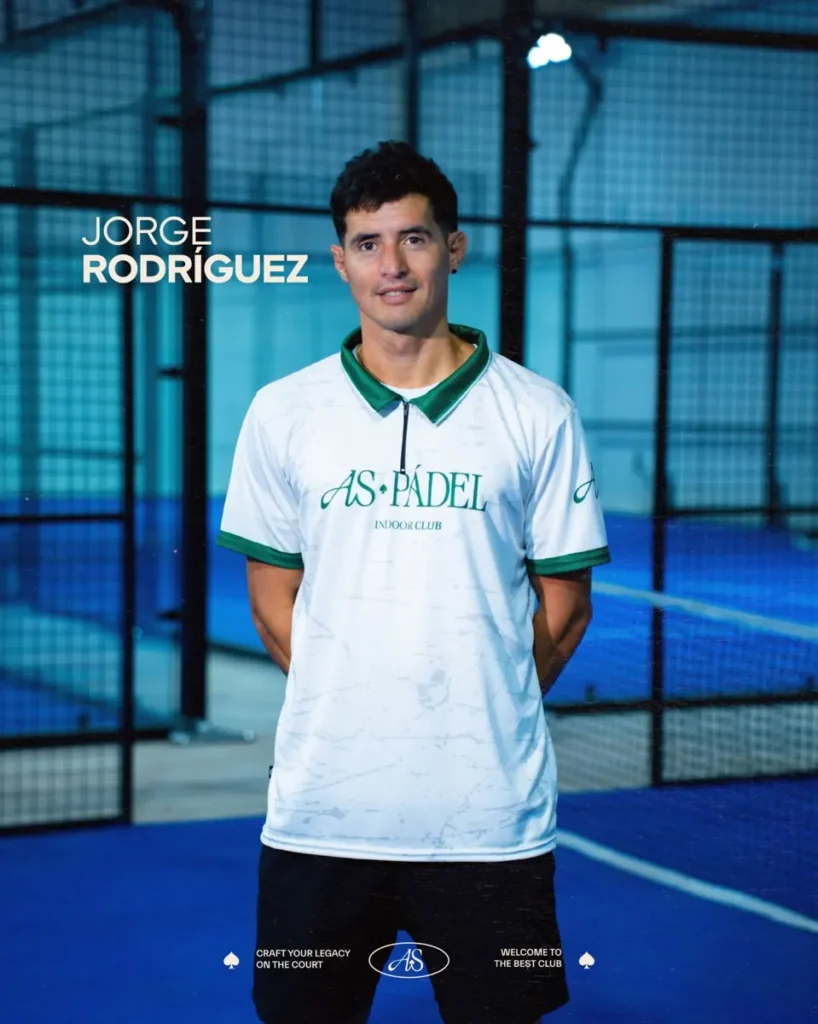 Jorge Rodríguez en fotografía de archivo de AS Pádel